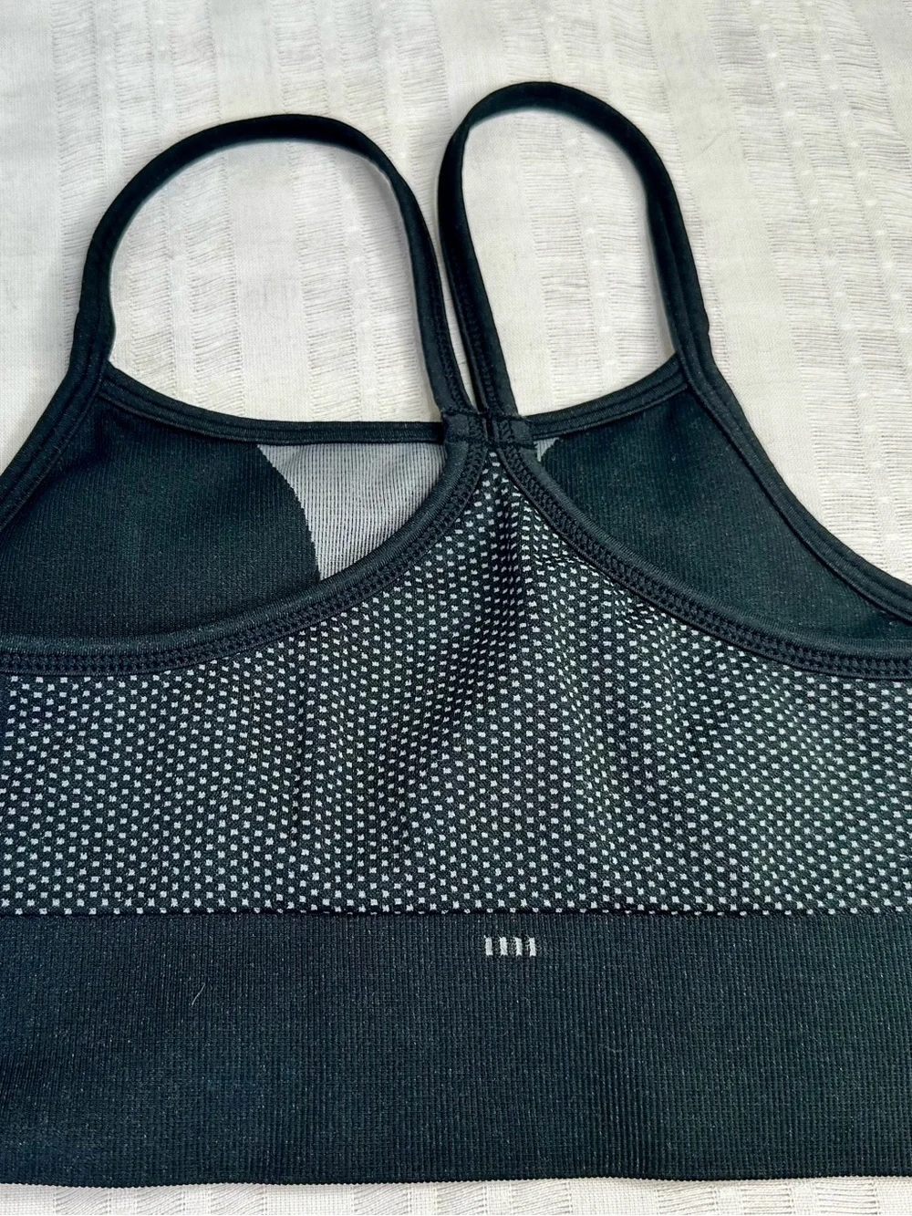 Nike Dri-FIT Black Seamless Sports Bra